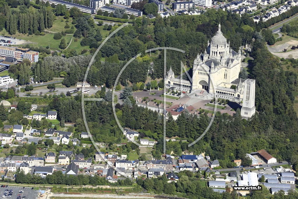 Photo arienne de Lisieux