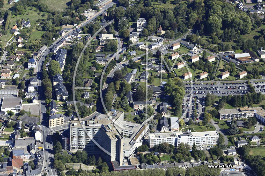 Photo arienne de Lisieux