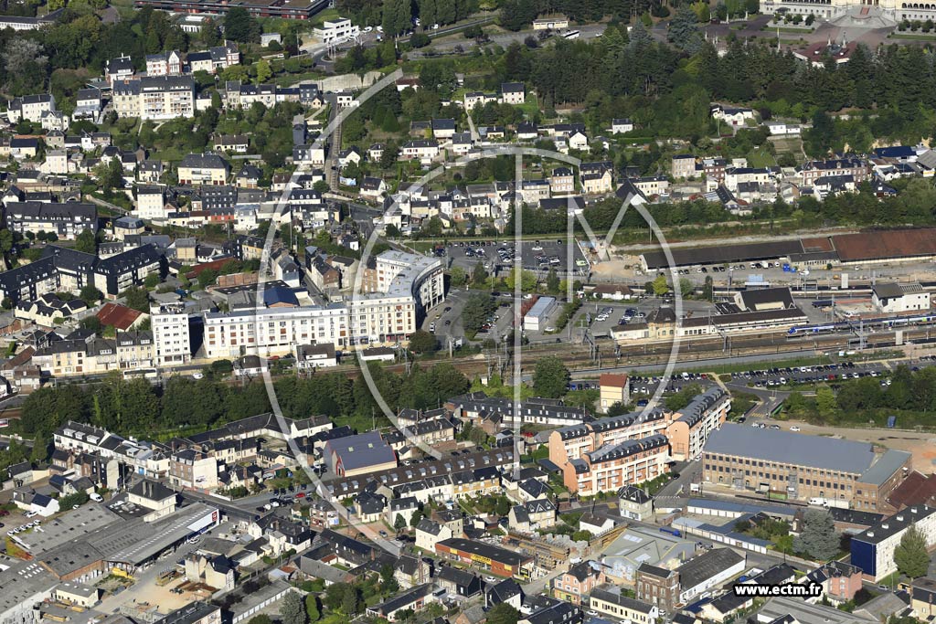 Photo arienne de Lisieux