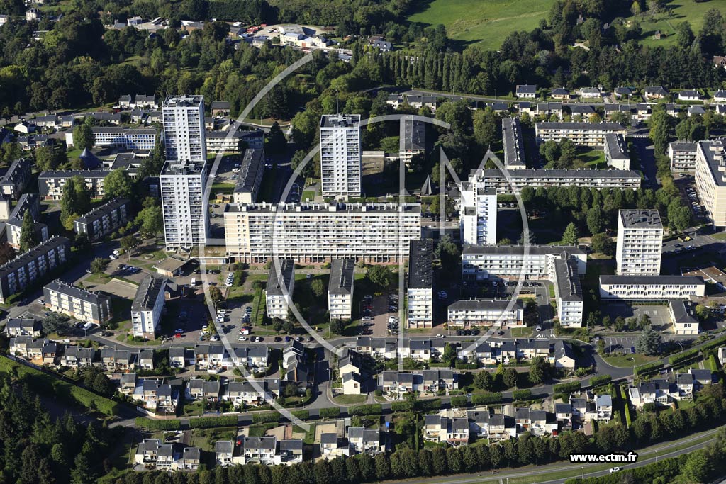 Photo arienne de Lisieux