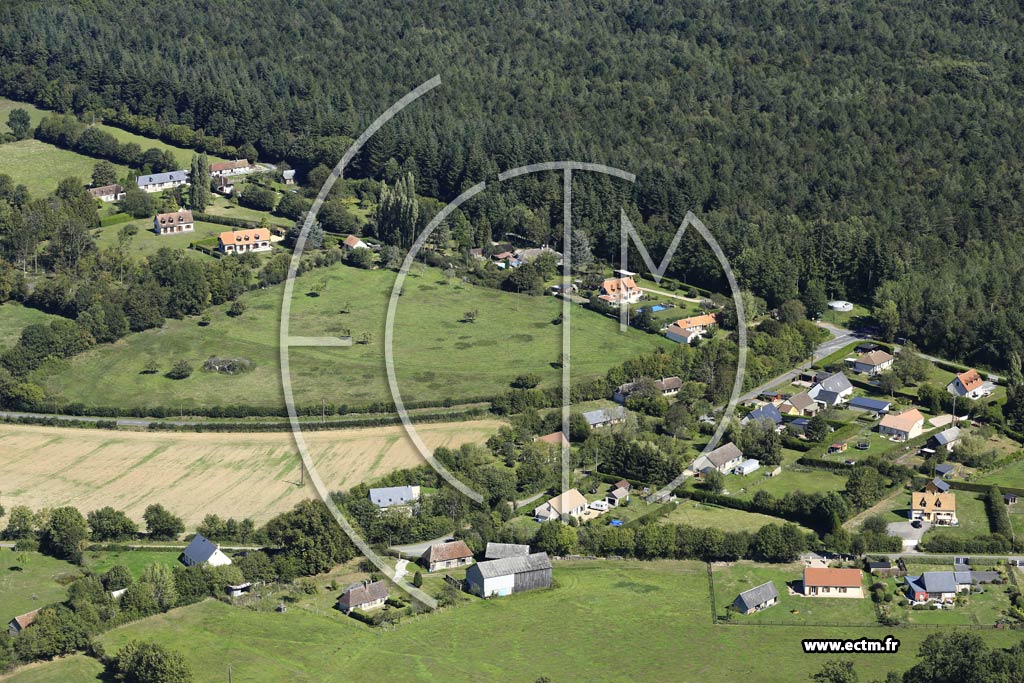 Photo arienne de Livarot-Pays-d'Auge (la Moissandire)