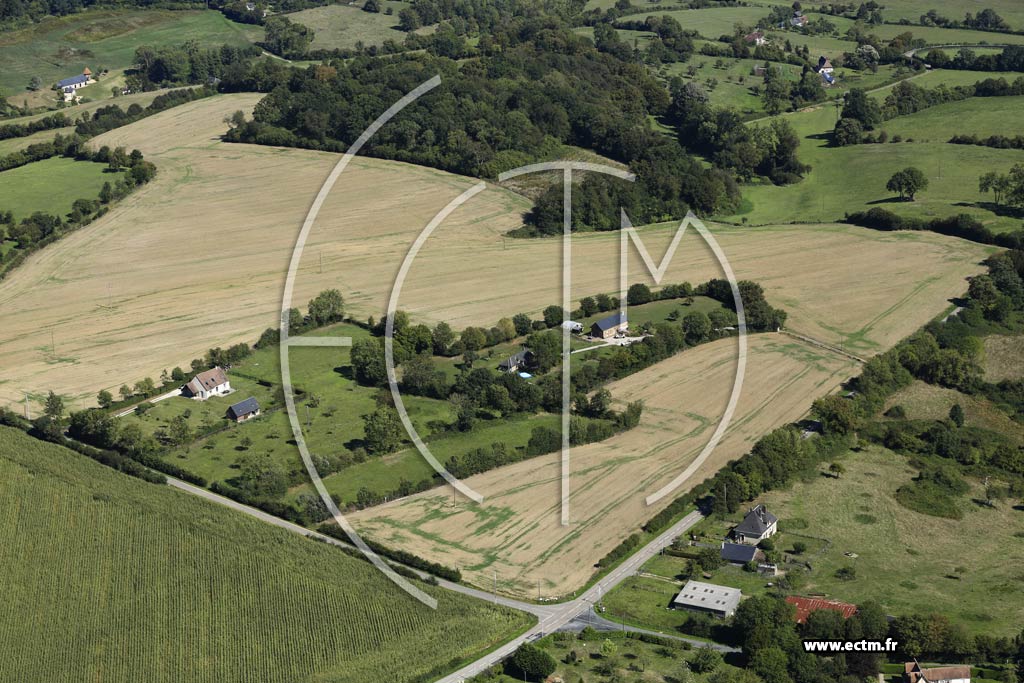 Photo arienne de Livarot-Pays-d'Auge (le Val Miesse)