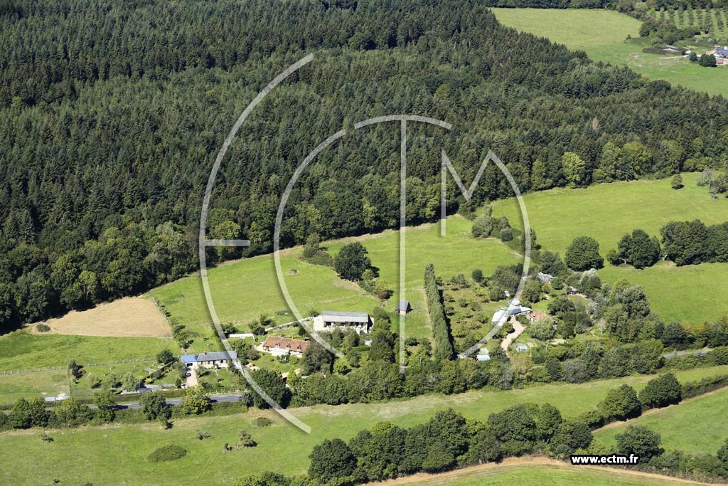 Photo arienne de Livarot-Pays-d'Auge (les Forges Mzires)