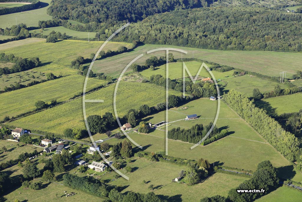 Photo arienne de Ouilly-le-Vicomte (Lieu de Sez)