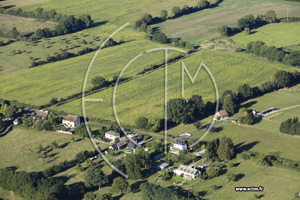Photo arienne de Ouilly-le-Vicomte (Lieu de Sez)