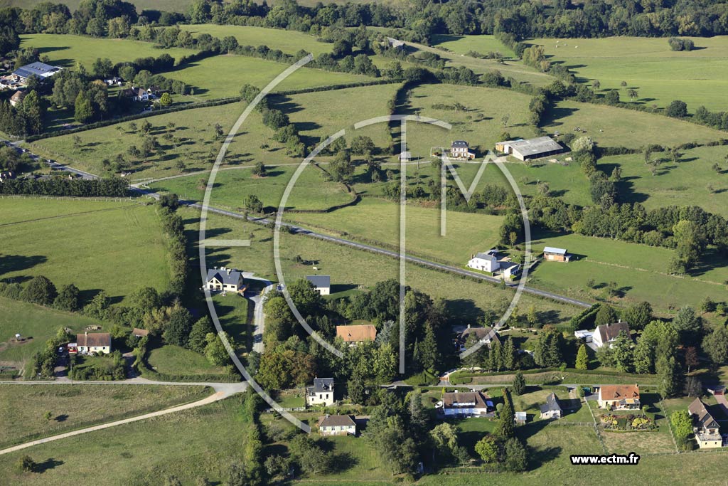 Photo arienne de Saint-Dsir (Chemin des Croisettes)