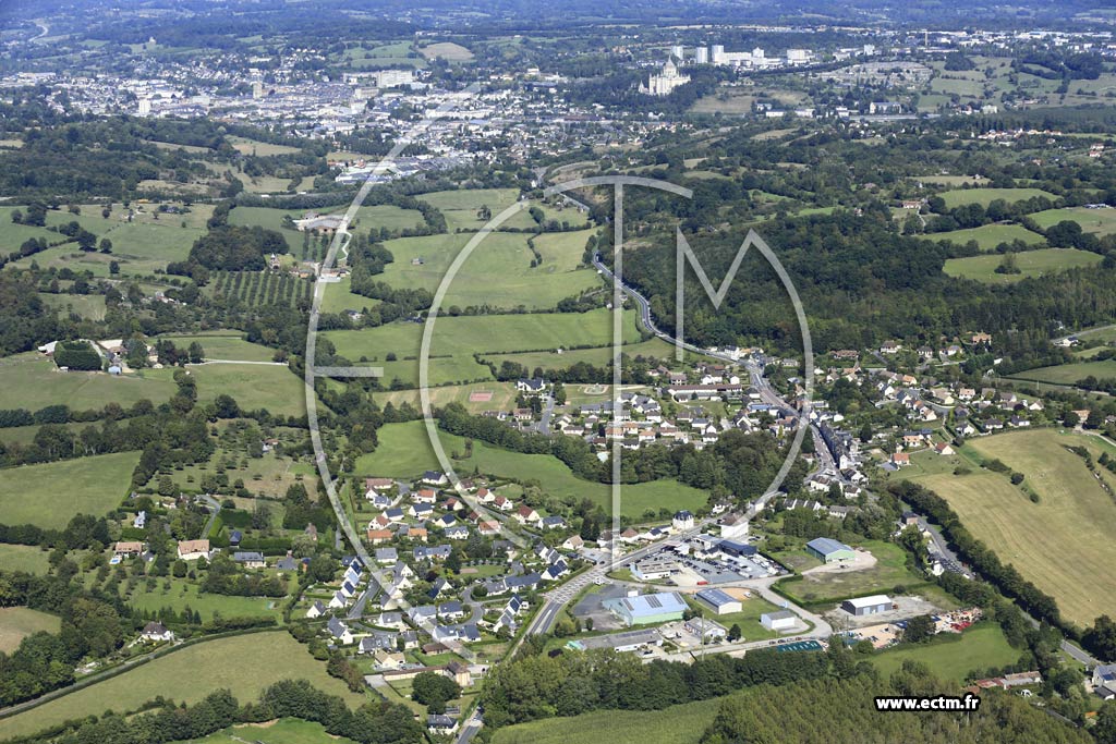 Photo arienne de Saint-Martin-de-la-Lieue