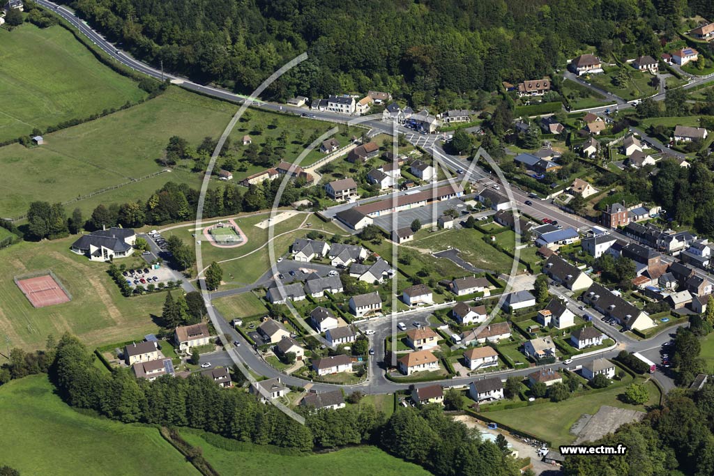 Photo arienne de Saint-Martin-de-la-Lieue