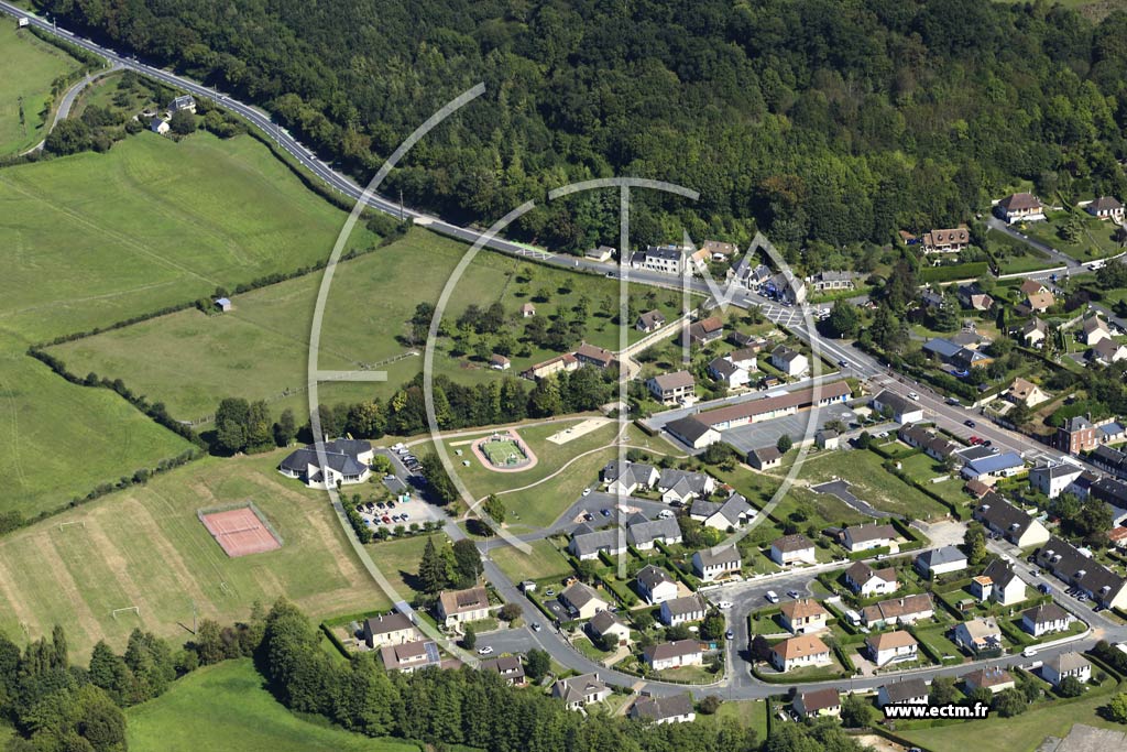 Photo arienne de Saint-Martin-de-la-Lieue