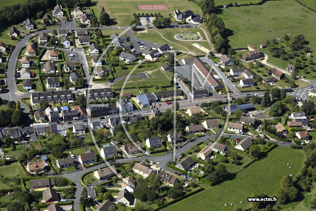 Photo arienne de Saint-Martin-de-la-Lieue