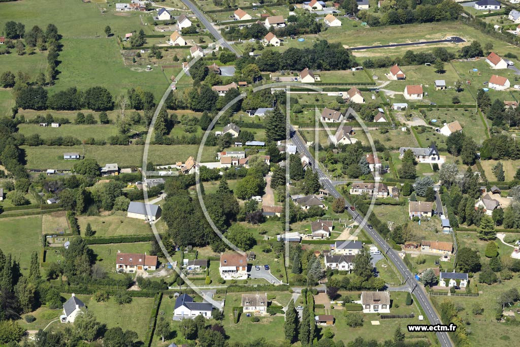 Photo arienne de Saint-Martin-de-Mailloc (la Forge)