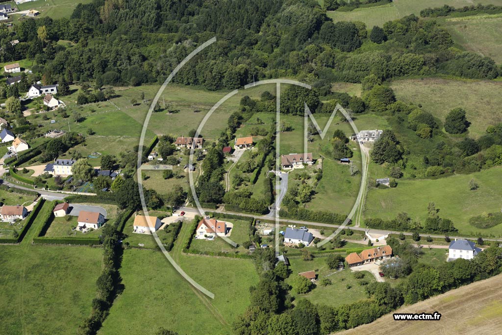 Photo arienne de Saint-Martin-de-Mailloc (la Martinire)