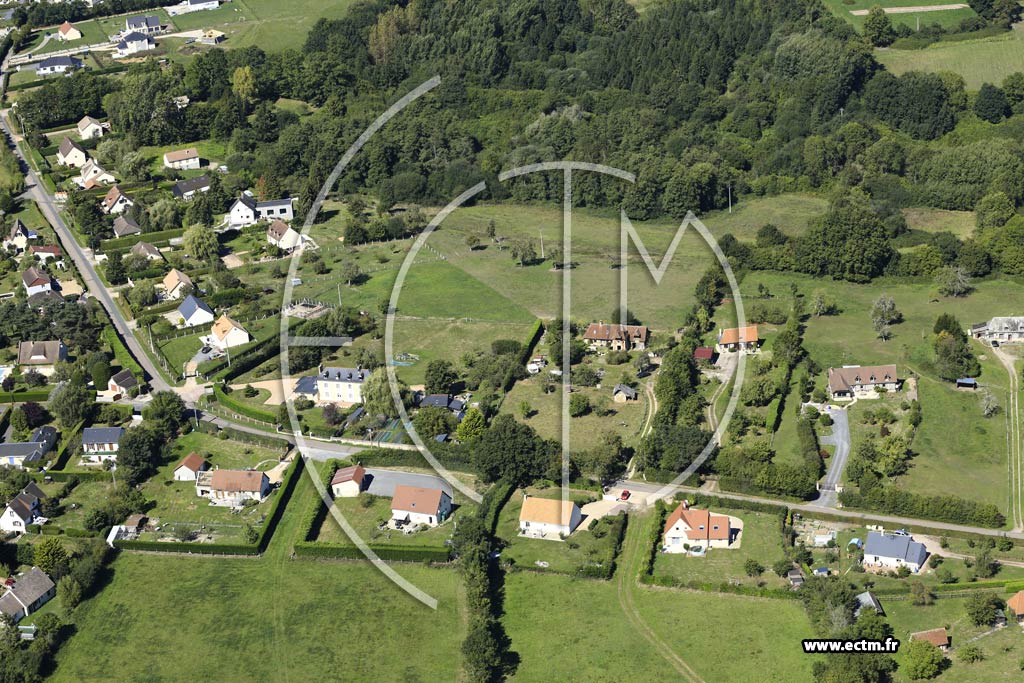 Photo arienne de Saint-Martin-de-Mailloc (la Martinire)