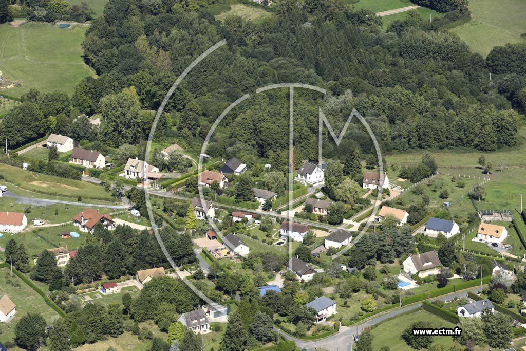 Photo arienne de Saint-Martin-de-Mailloc (la Martinire)