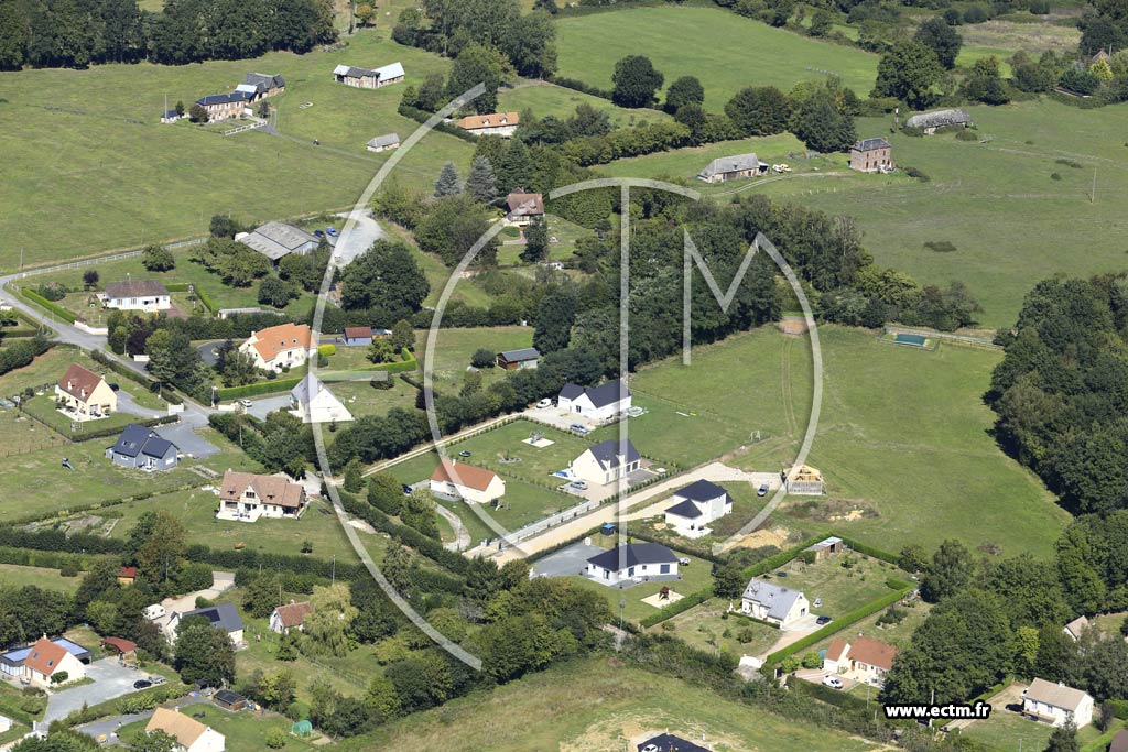 Photo arienne de Saint-Martin-de-Mailloc (la Martinire)