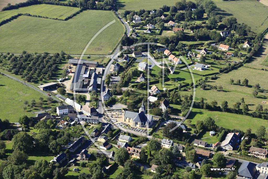 Photo arienne de Saint-Philbert-des-Champs