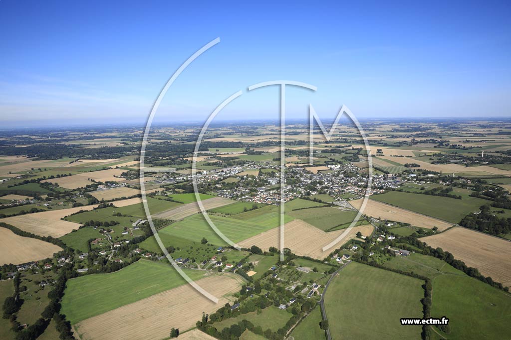 Photo arienne de Thiberville