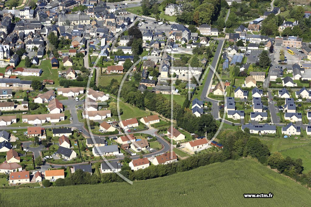 Photo arienne de Thiberville