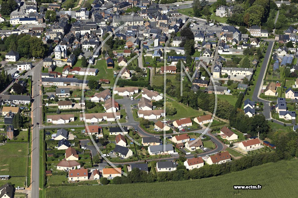 Photo arienne de Thiberville