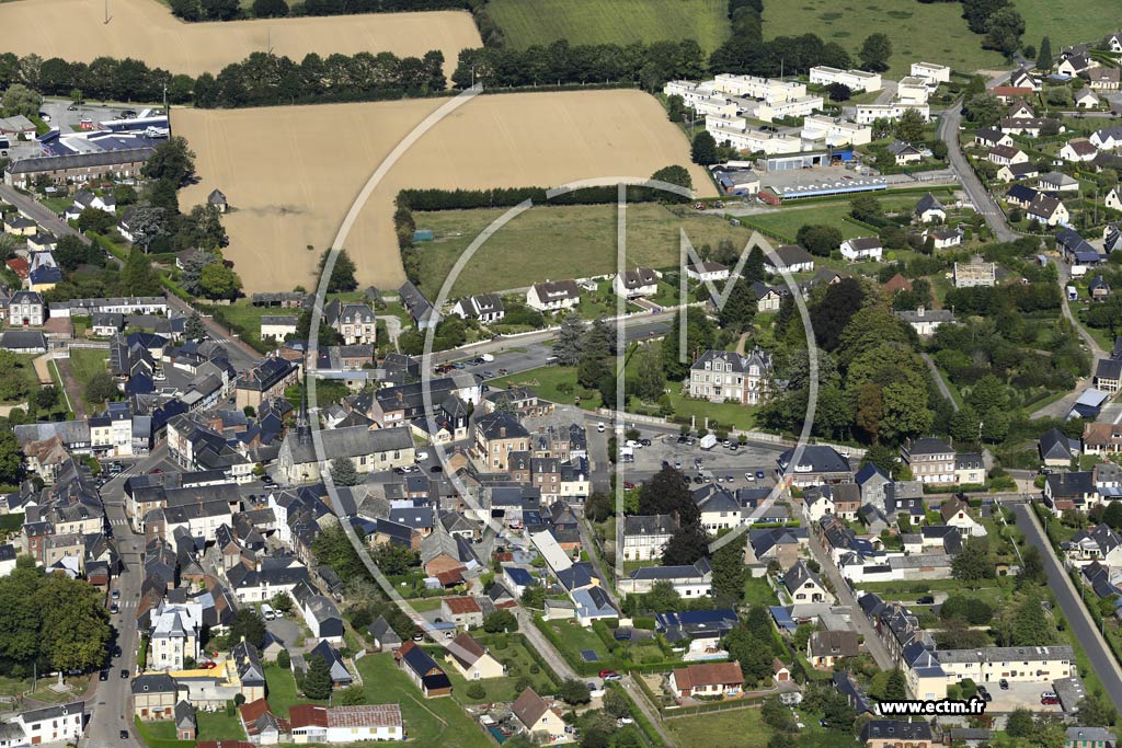 Photo arienne de Thiberville