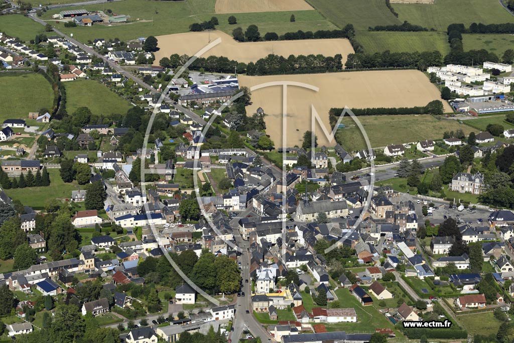 Photo arienne de Thiberville