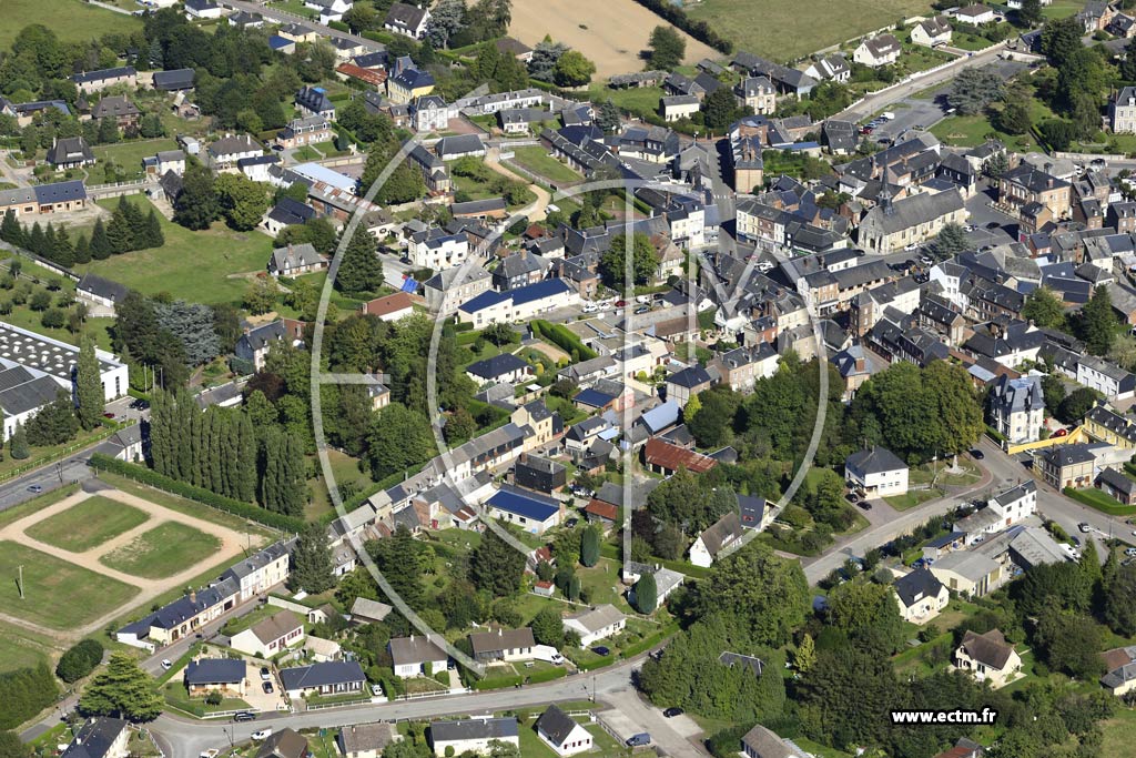 Photo arienne de Thiberville