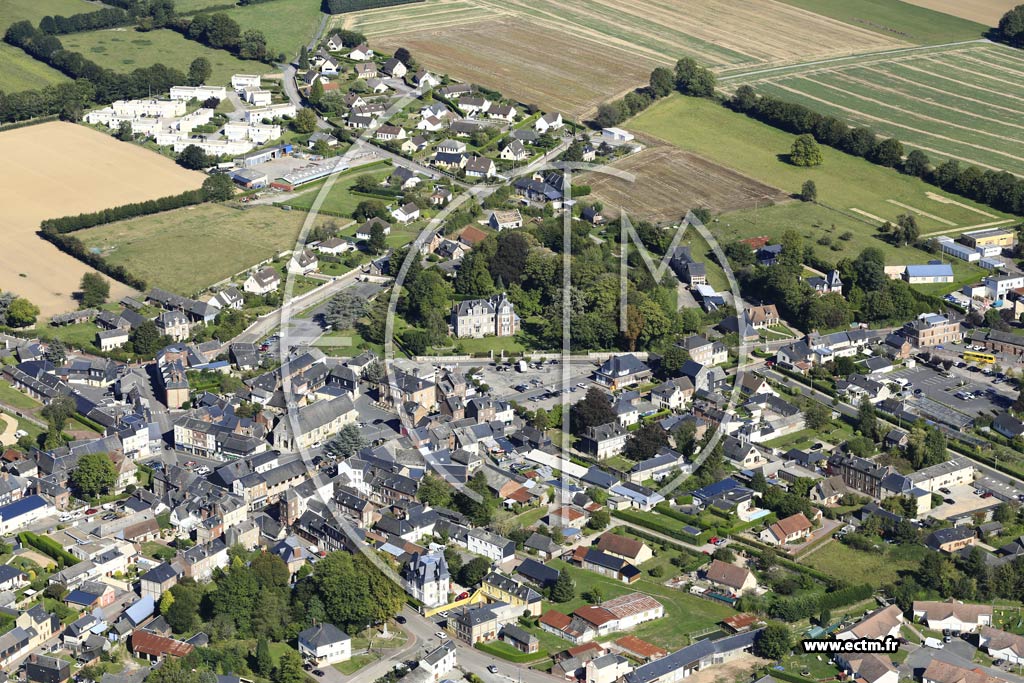 Photo arienne de Thiberville