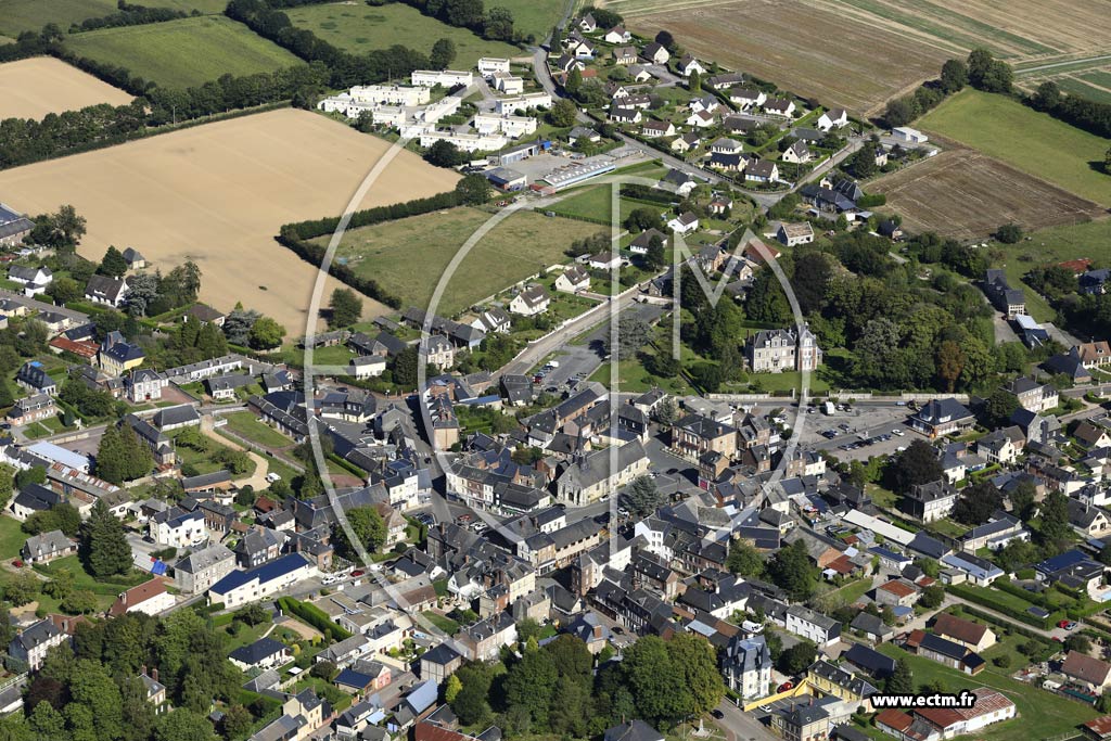 Photo arienne de Thiberville