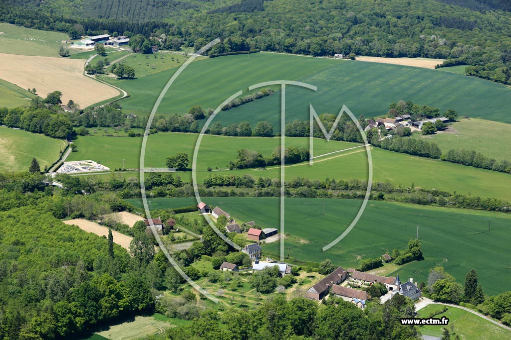 Photo arienne de Saint-Gervais-du-Perron