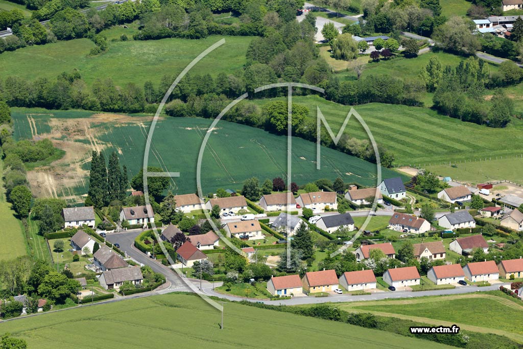 Photo arienne de Saint-Gervais-du-Perron