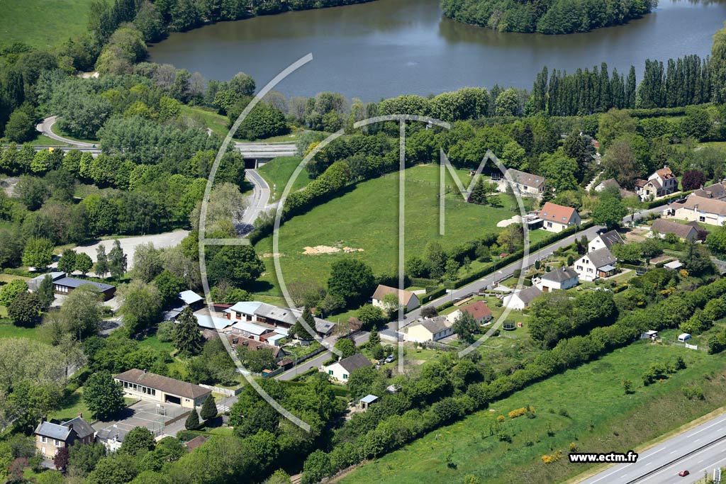 Photo arienne de Saint-Gervais-du-Perron