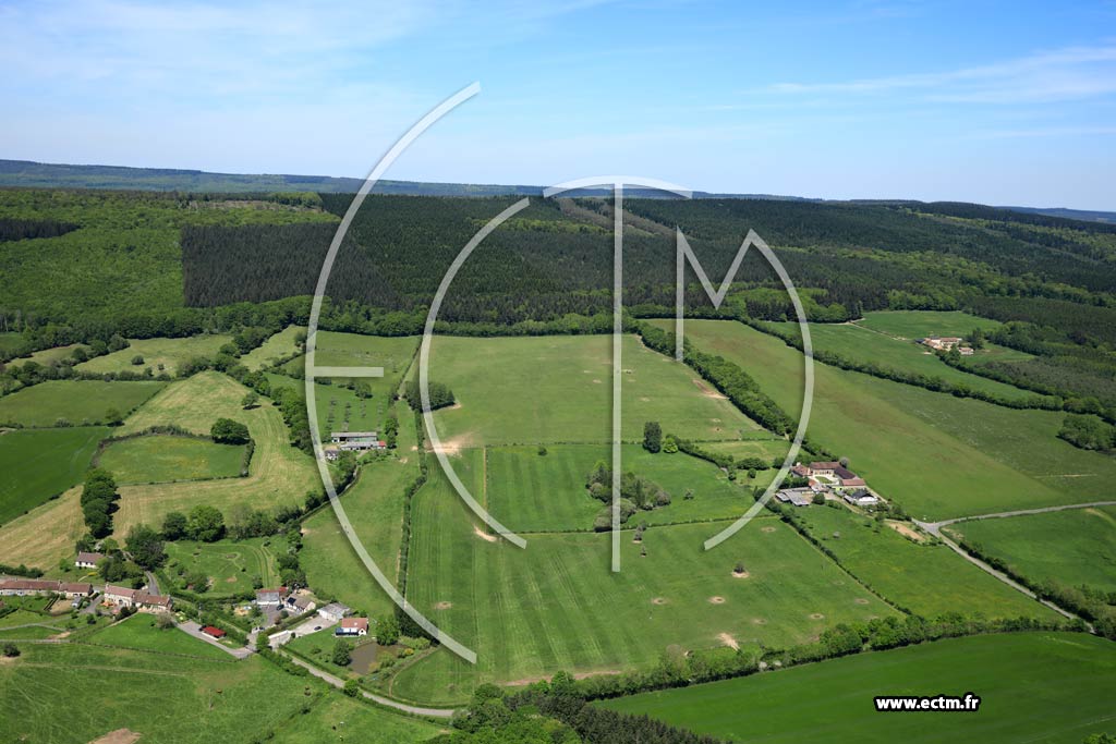 Photo arienne de Saint-Nicolas-des-Bois