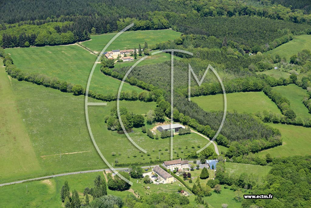Photo arienne de Saint-Nicolas-des-Bois