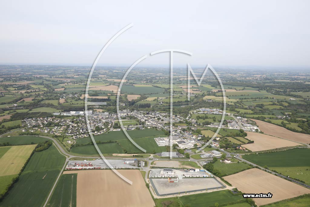 Photo arienne de Javron-les-Chapelles