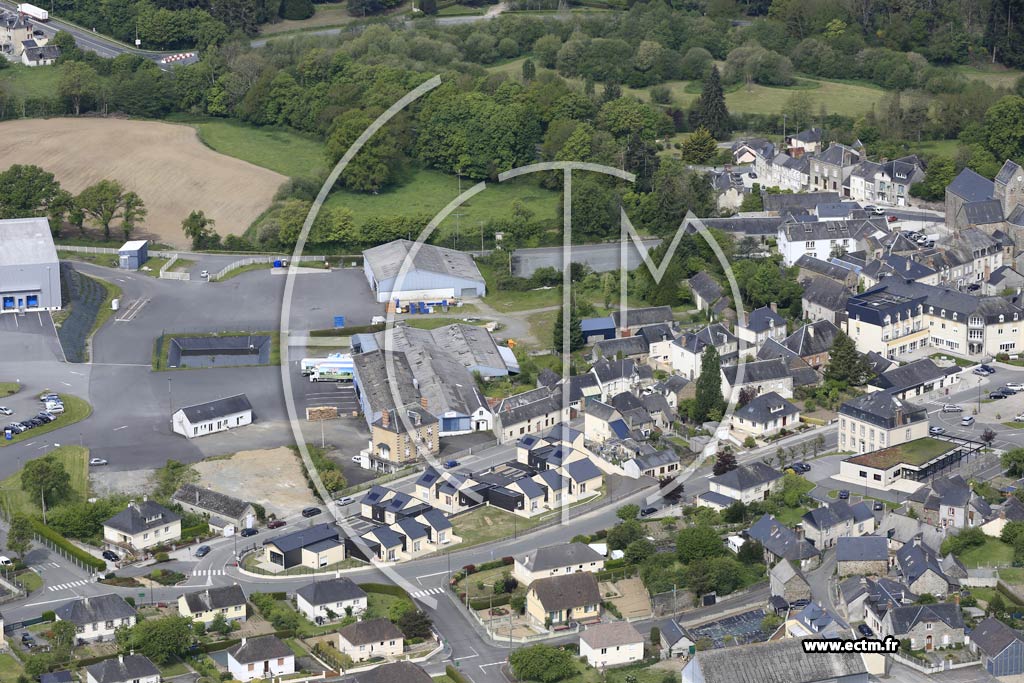 Photo arienne de Javron-les-Chapelles