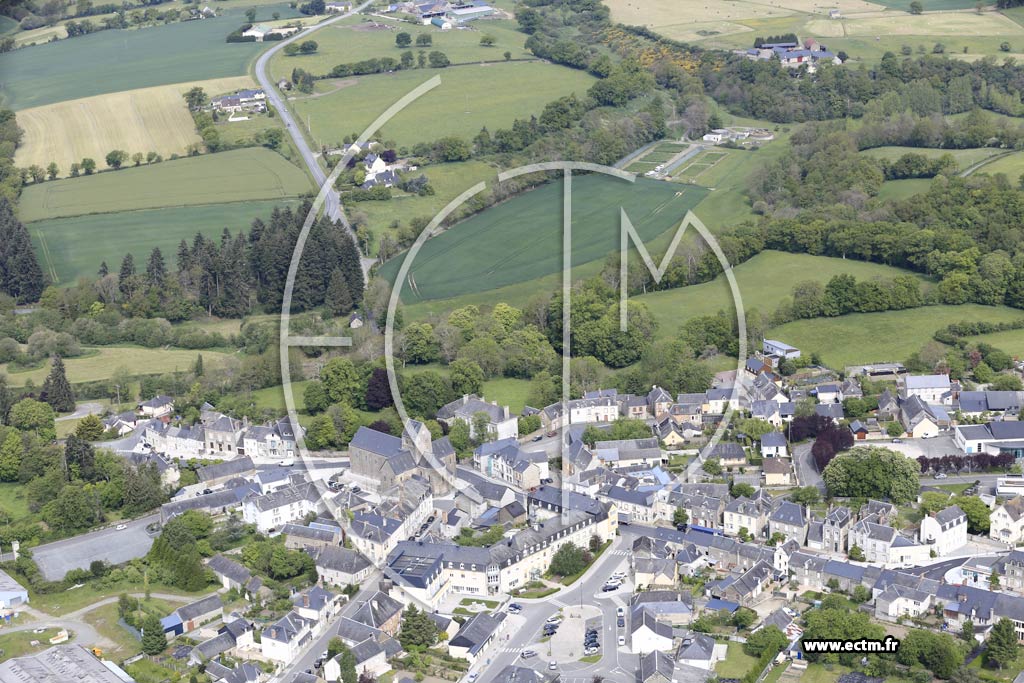 Photo arienne de Javron-les-Chapelles