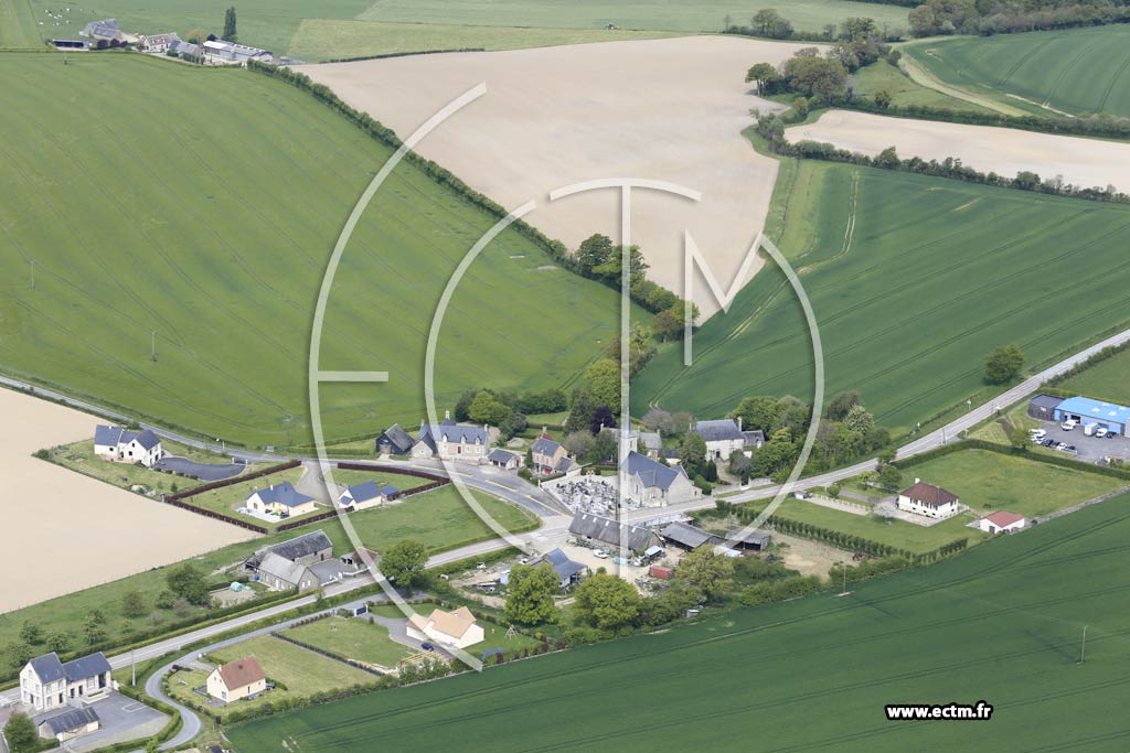 Photo arienne de Saint-Martin-des-Landes