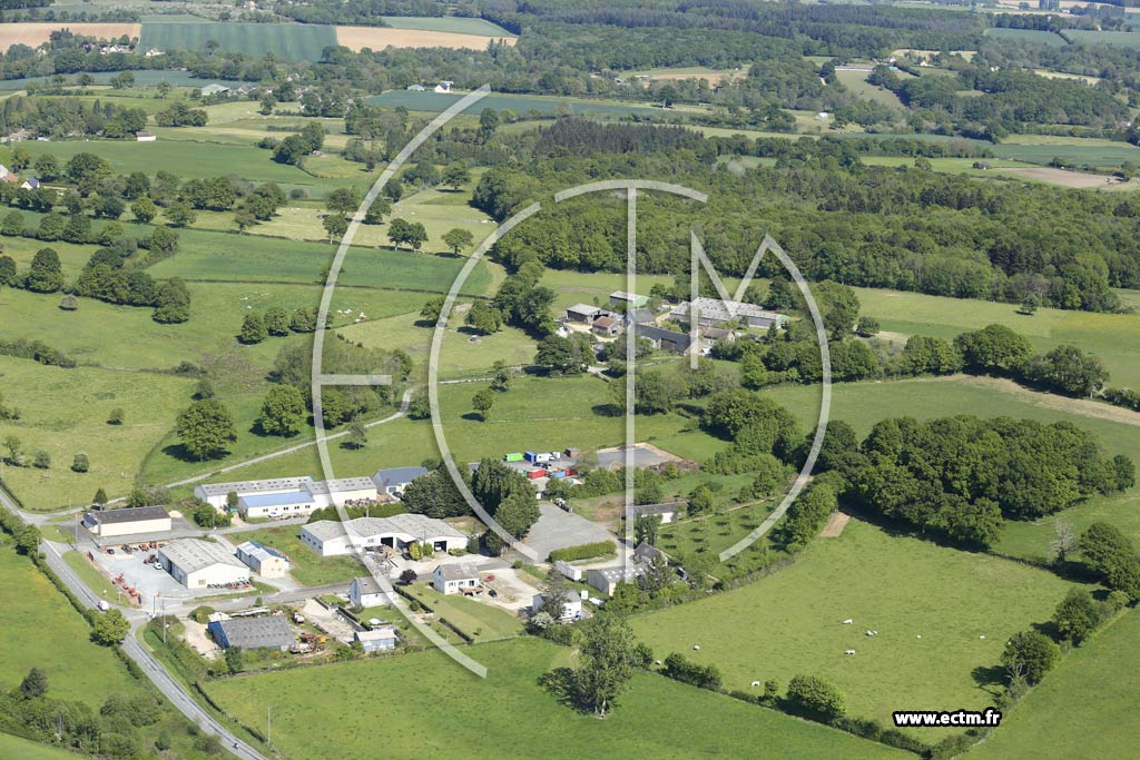 Photo arienne de Saint-Pierre-des-Nids