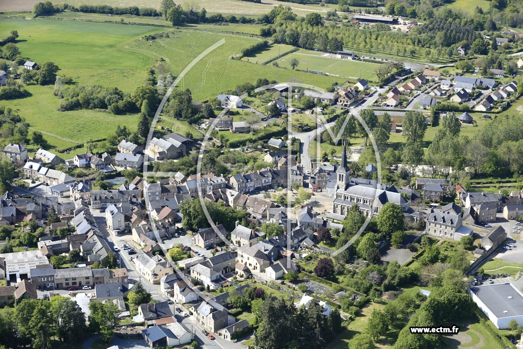 Photo arienne de Saint-Pierre-des-Nids