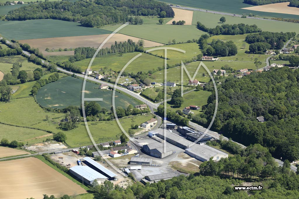 Photo arienne de Fy (La Valle des Bois)