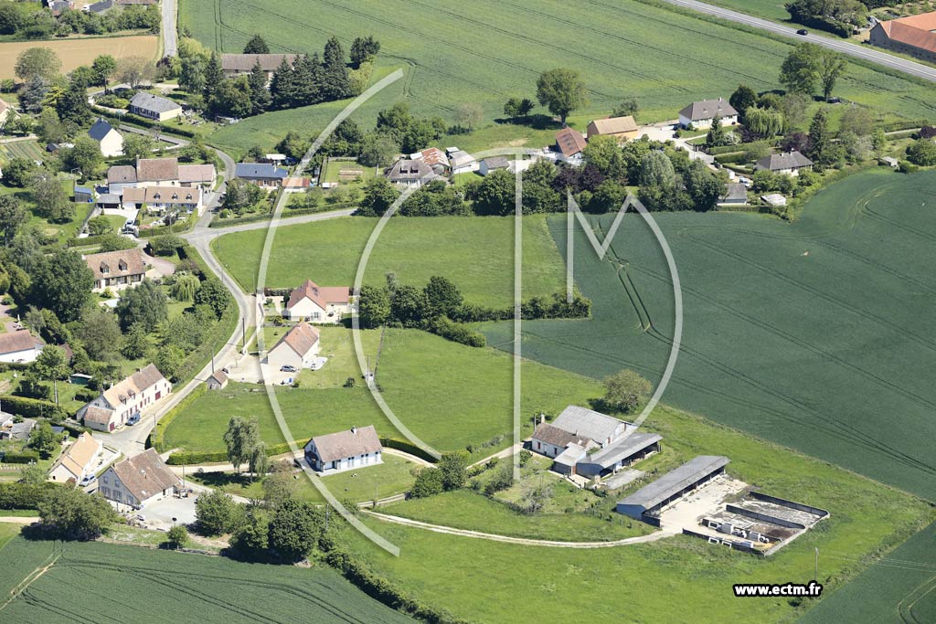 Photo arienne de Saint-Germain-sur-Sarthe
