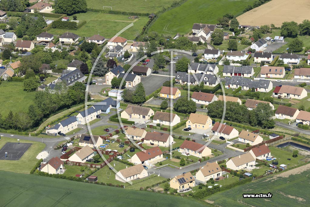 Photo arienne de Saint-Ouen-de-Mimbr