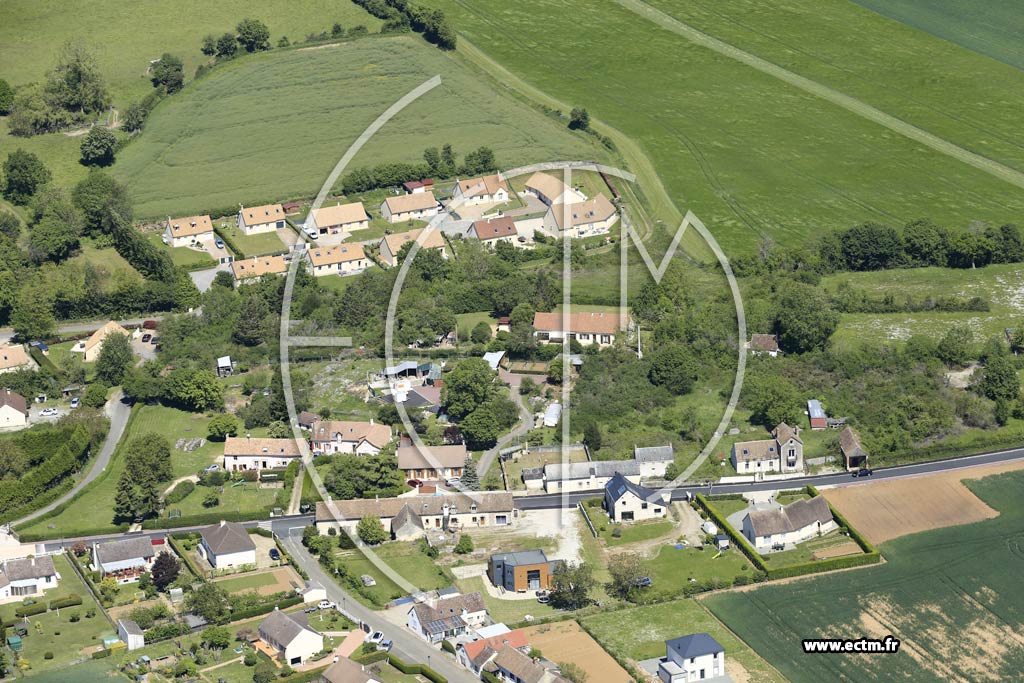 Photo arienne de Saint-Victeur