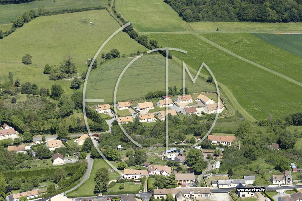 Photo arienne de Saint-Victeur