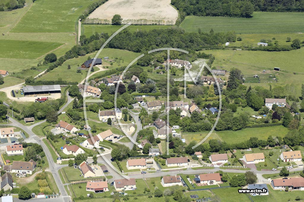 Photo arienne de Saint-Victeur