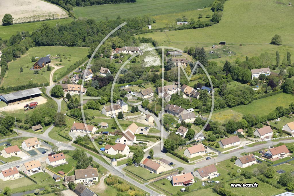 Photo arienne de Saint-Victeur