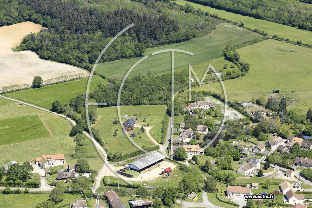 Photo arienne de Saint-Victeur