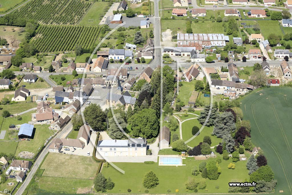 Photo arienne de Saint-Victeur
