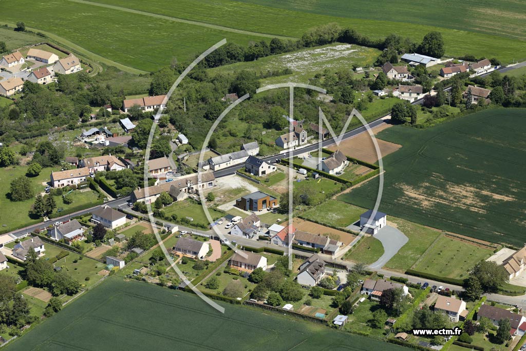 Photo arienne de Saint-Victeur