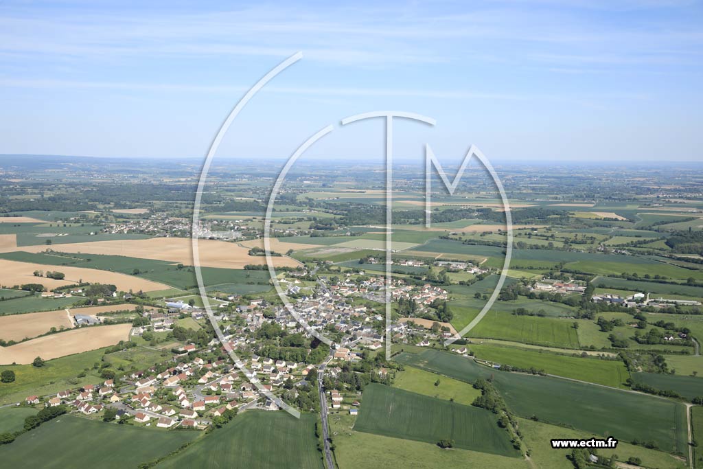Photo arienne de Soug-le-Ganelon